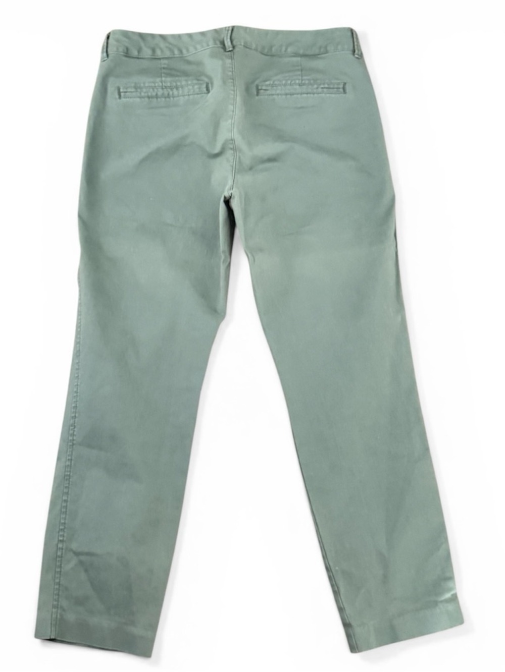Old Navy Size 10 Dried Herb (Green) Pixie Chino Cotton/Spandex Pants - Picture 4 of 7